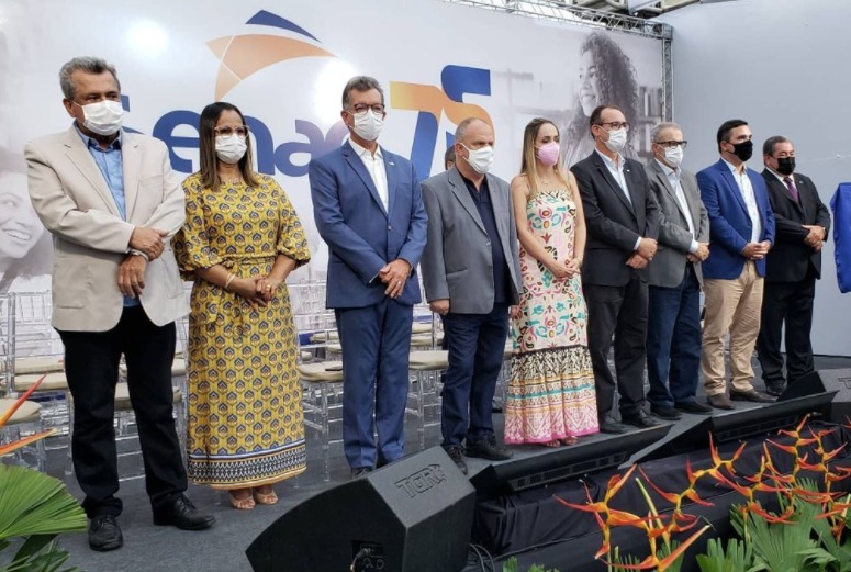 Inauguração do Senac reuni dirigentes do Sistema Fecomércio