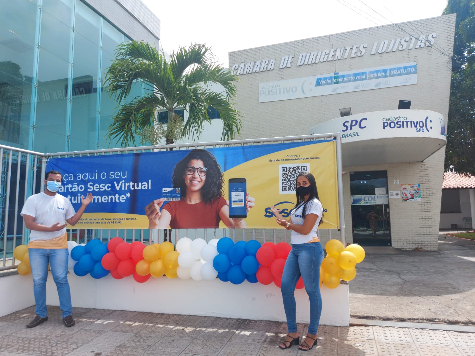 Sesc monta Central de Relacionamento na CDL de Itabaiana