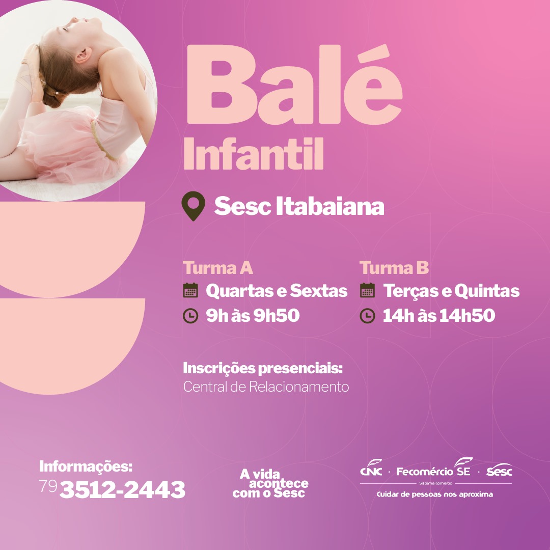 Balé Infantil - Sesc Itabaiana
