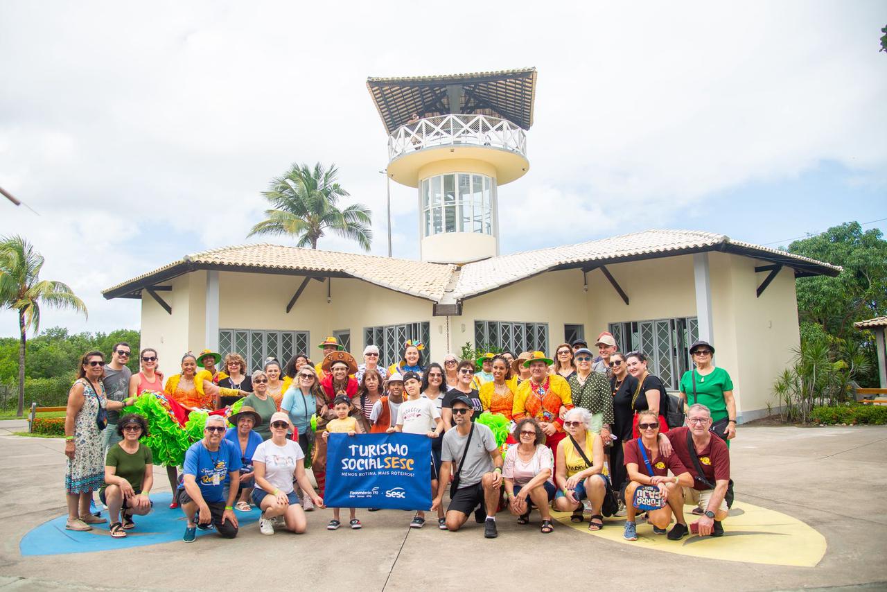 Sesc apresenta pontos turísticos de Aracaju a visitantes do Paraná