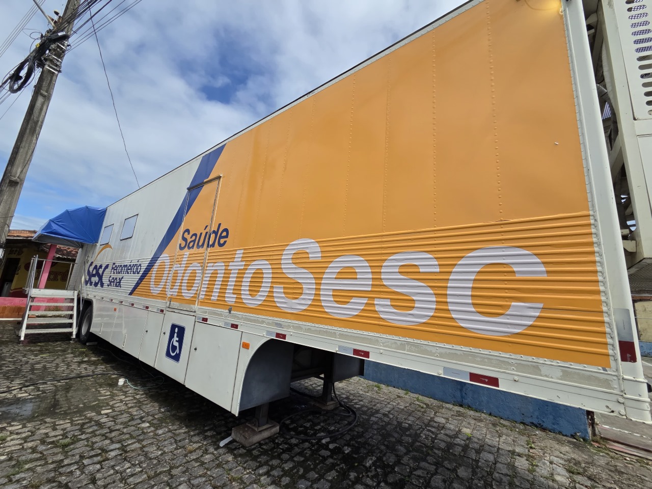 OdontoSesc realiza atendimento odontológico gratuito em Telha