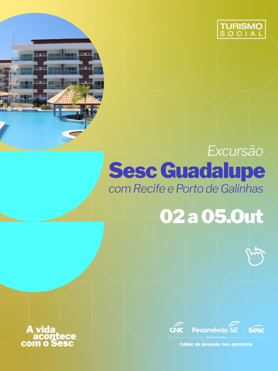 Excursão - Sesc Guadalupe com Recife e Porto de Galinhas (ESGOTADO)