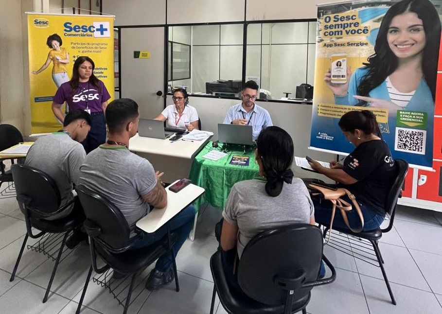 Sesc realizará credenciamento de comerciários na CDL de Nossa Senhora das Dores