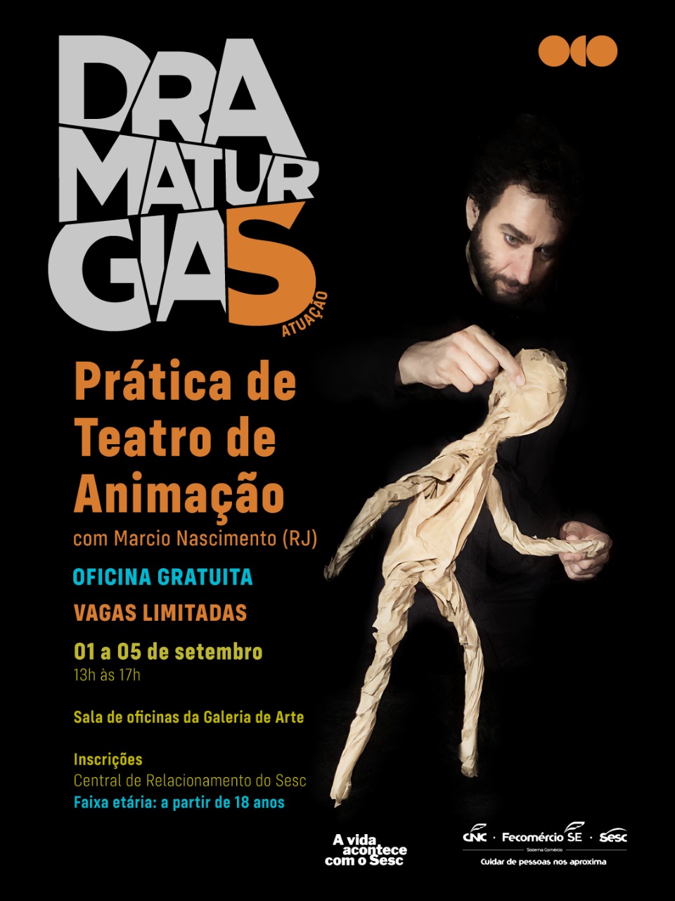 Oficina Prática de Teatro de Animação