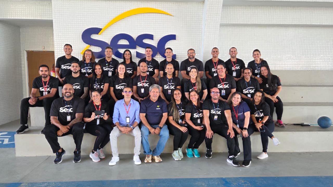 Profissionais de Educação Física do Sesc Sergipe recebem treinamento sobre inclusão