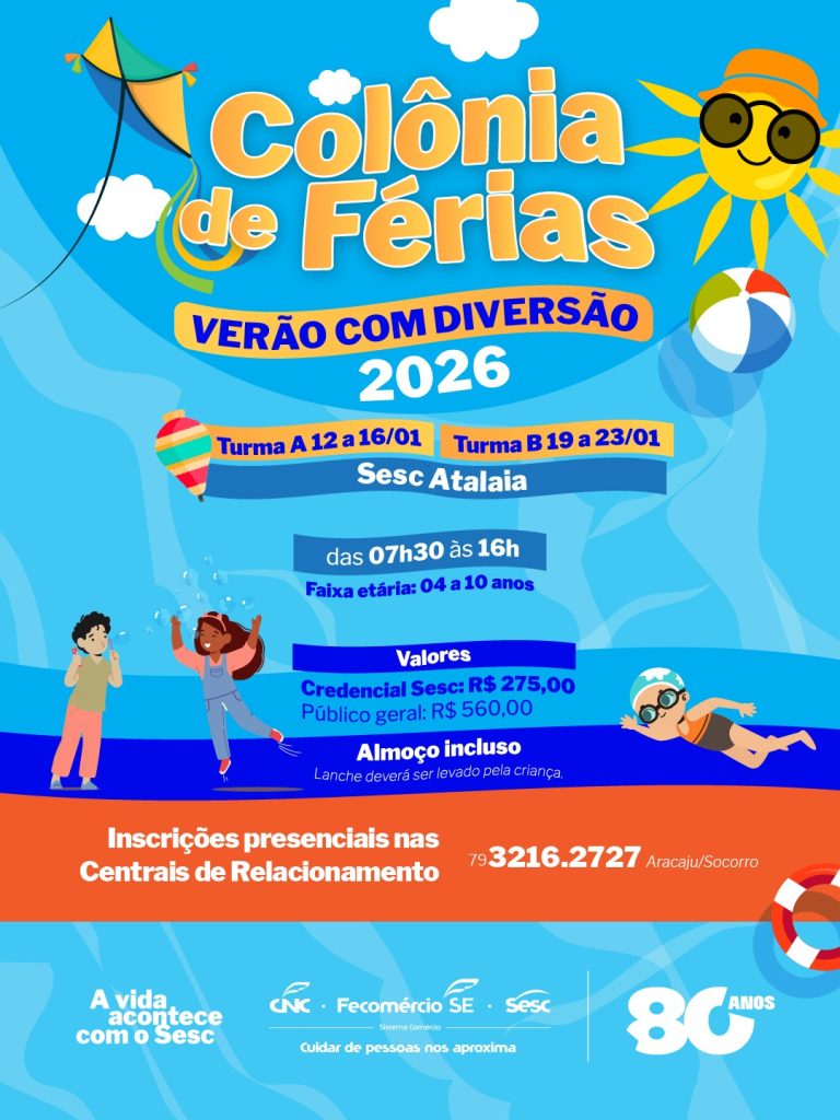 Colônia de Férias 2026