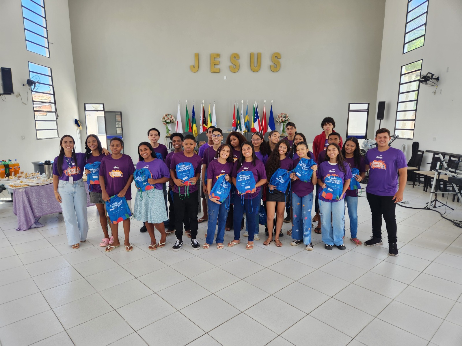 Projeto Sesc Juventudes promove aula inaugural no Mosqueiro