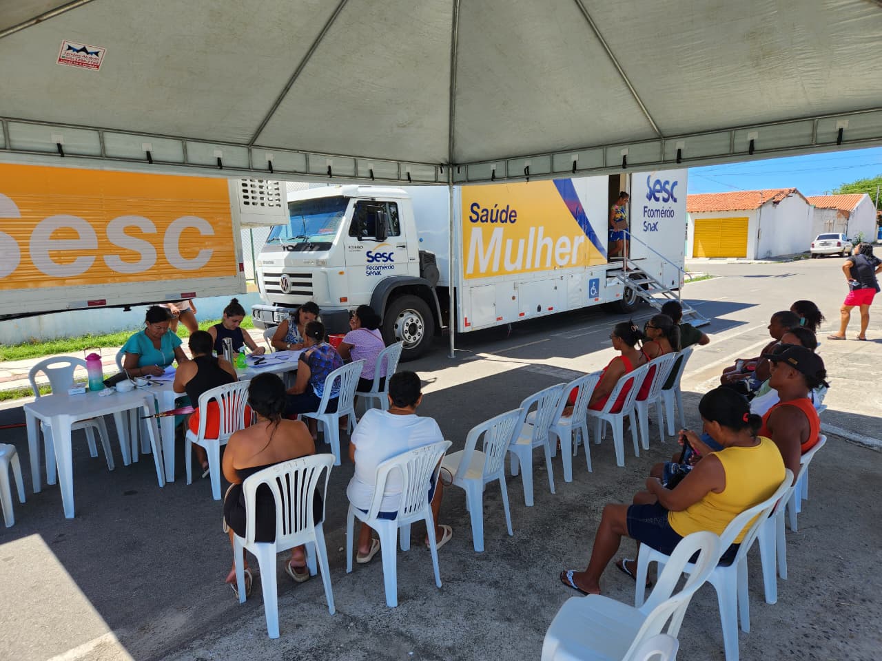 Sesc Saúde Mulher e Odonto Sesc realizam atendimento gratuito na Barra dos Coqueiros