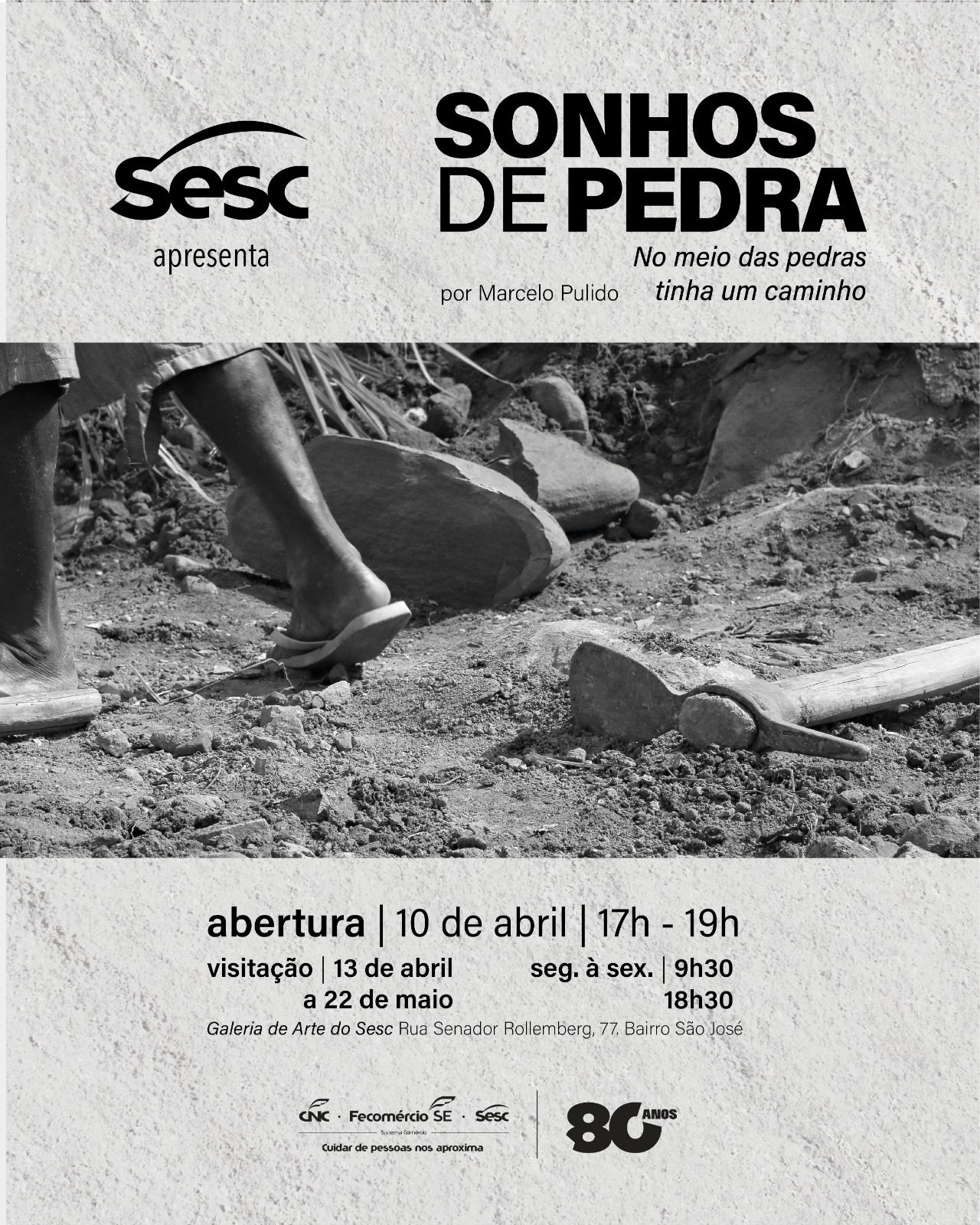 Exposição Sonhos de Pedra