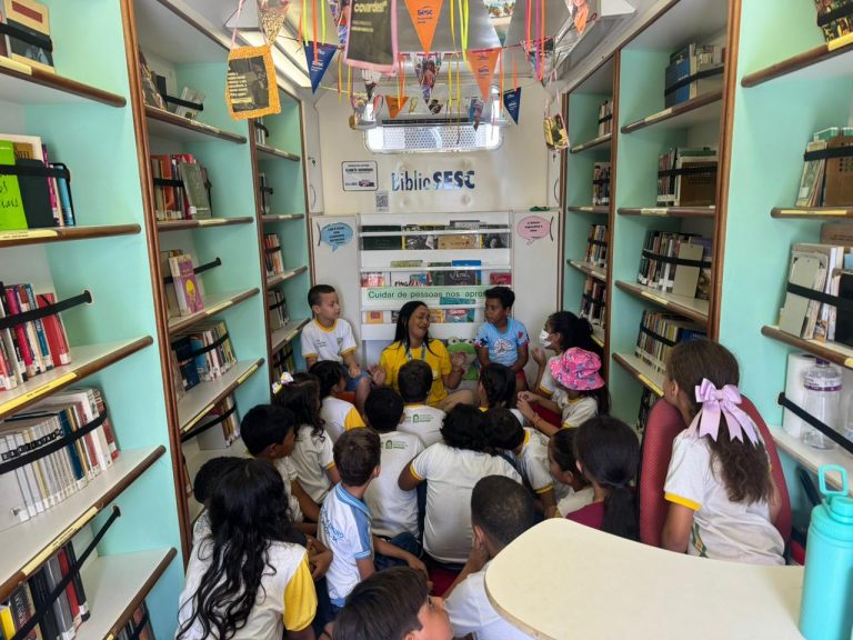 BiblioSesc e Cine Sesc promovem cultura em Graccho Cardoso