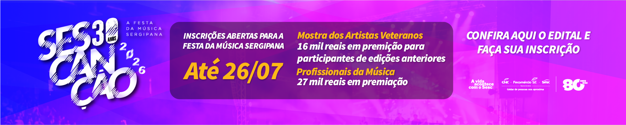 Sescanção 2026