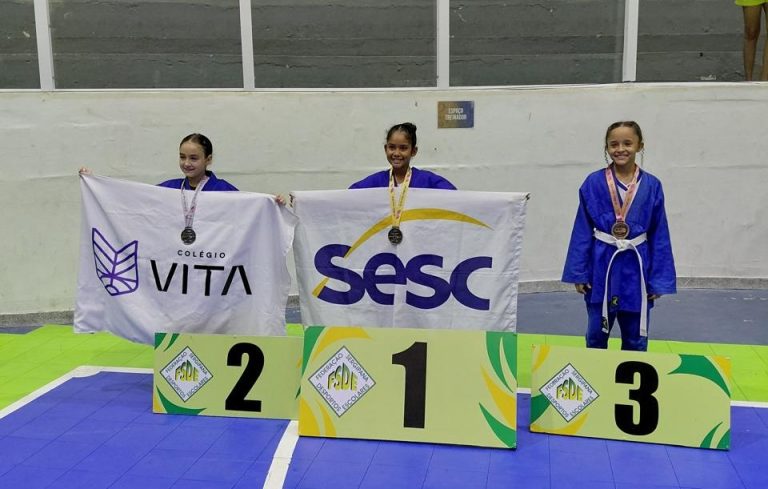 Alunas da Escola Sesc Aracaju conquistam medalhas no judô
