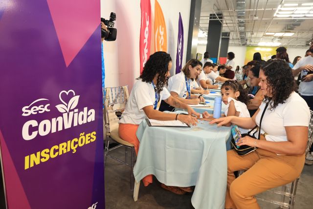 Sesc ConVida levará serviços e ações gratuitas para o Shopping Jardins