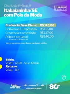 Passeio Itabaianinha com Polo da Moda