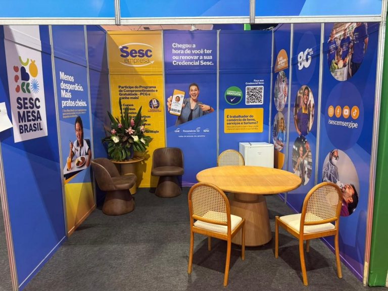 Sesc Sergipe marca presença no Supervendas com serviços e ações de solidariedade